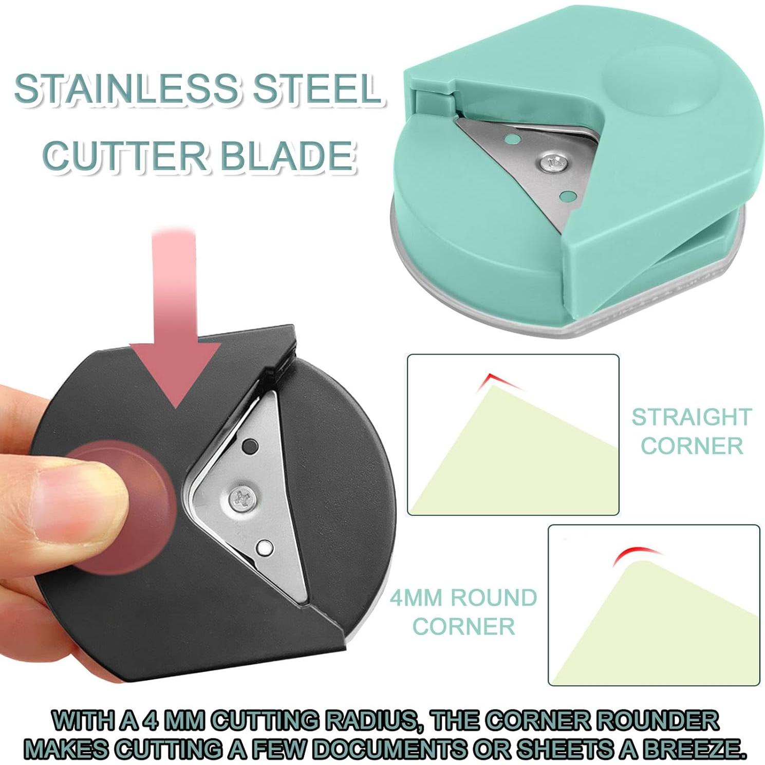 Cortador de Esquinas de Papel JONMON 4mm - 2 Piezas