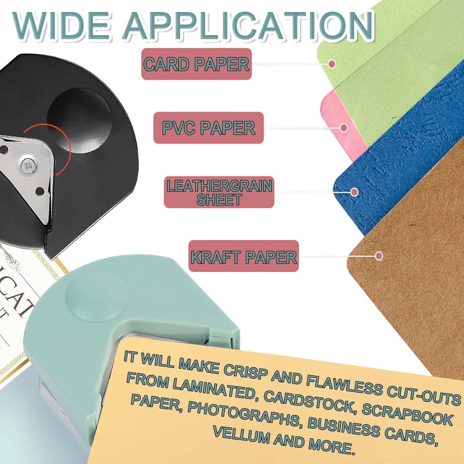 Cortador de Esquinas de Papel JONMON 4mm - 2 Piezas