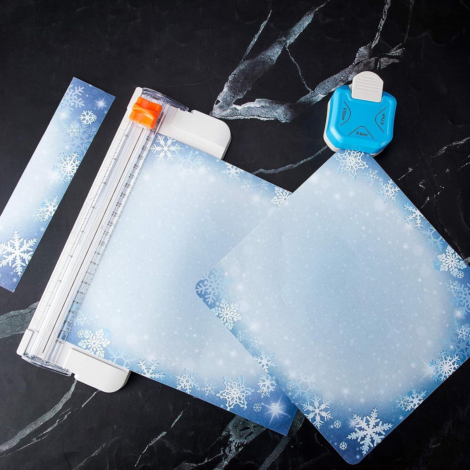 Cortador de Papel y Punch de Esquina 3 en 1 Zonon 28x10.5 cm