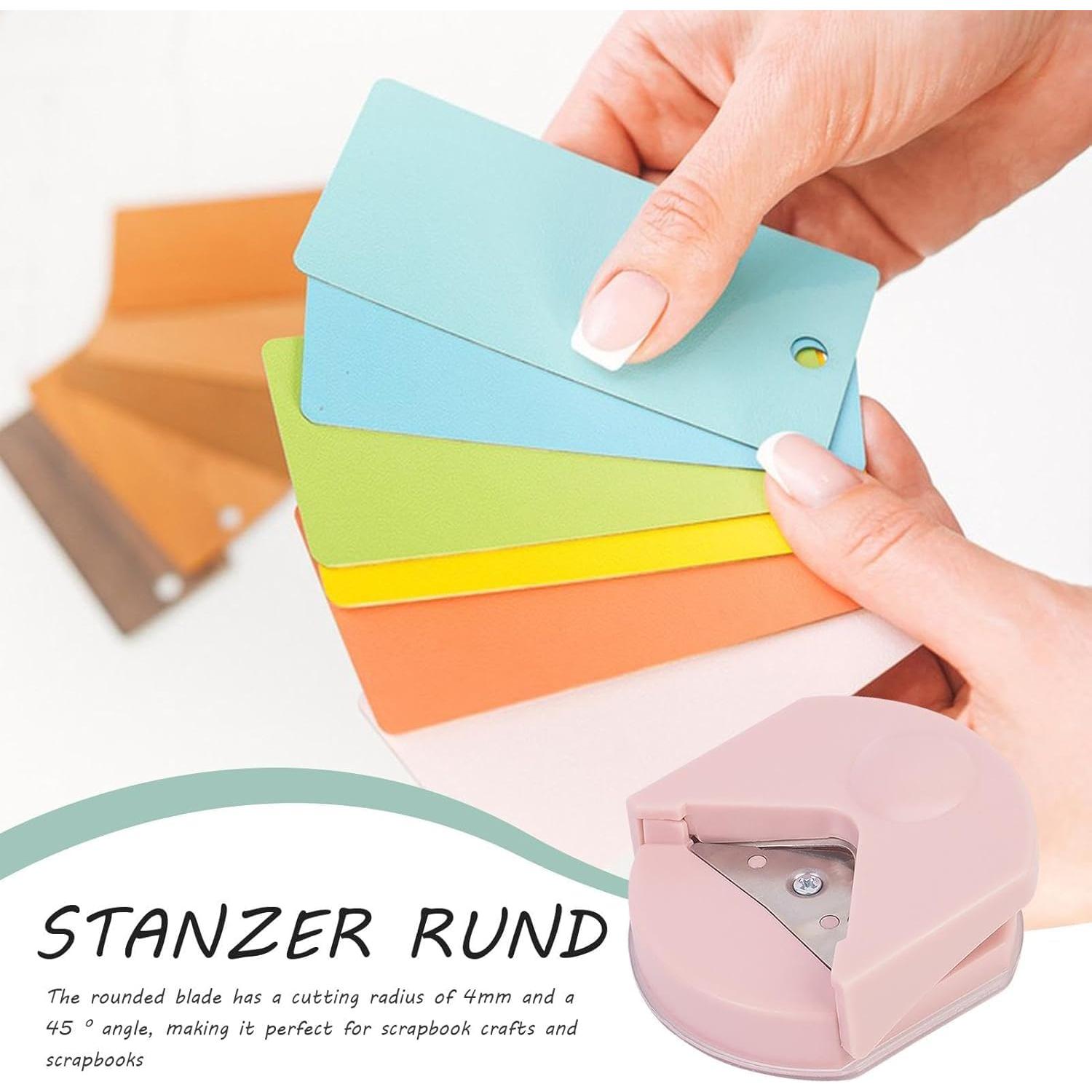 Troquelador de Esquinas Redondas Genérico 4mm - Cortador de Papel