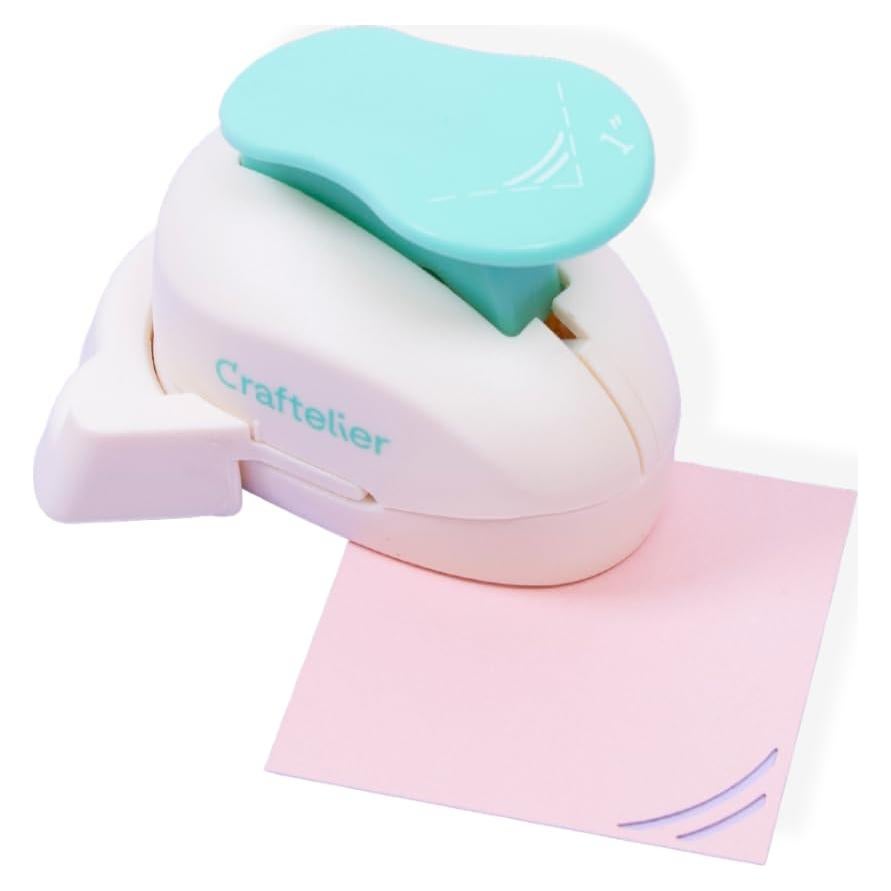 Troquelador Craftelier Croissant 25 mm para Scrapbooking