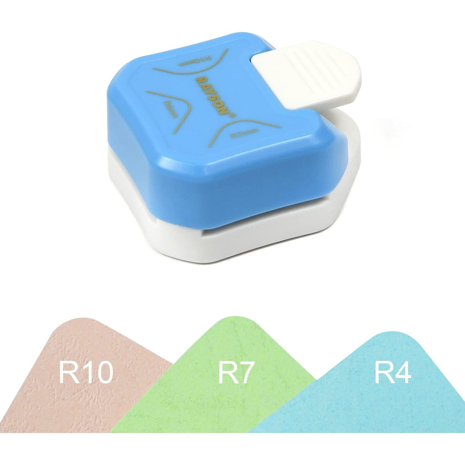 Cortador de Esquinas RAYSON CR05BL 3 en 1 Azul 4mm 7mm 10mm