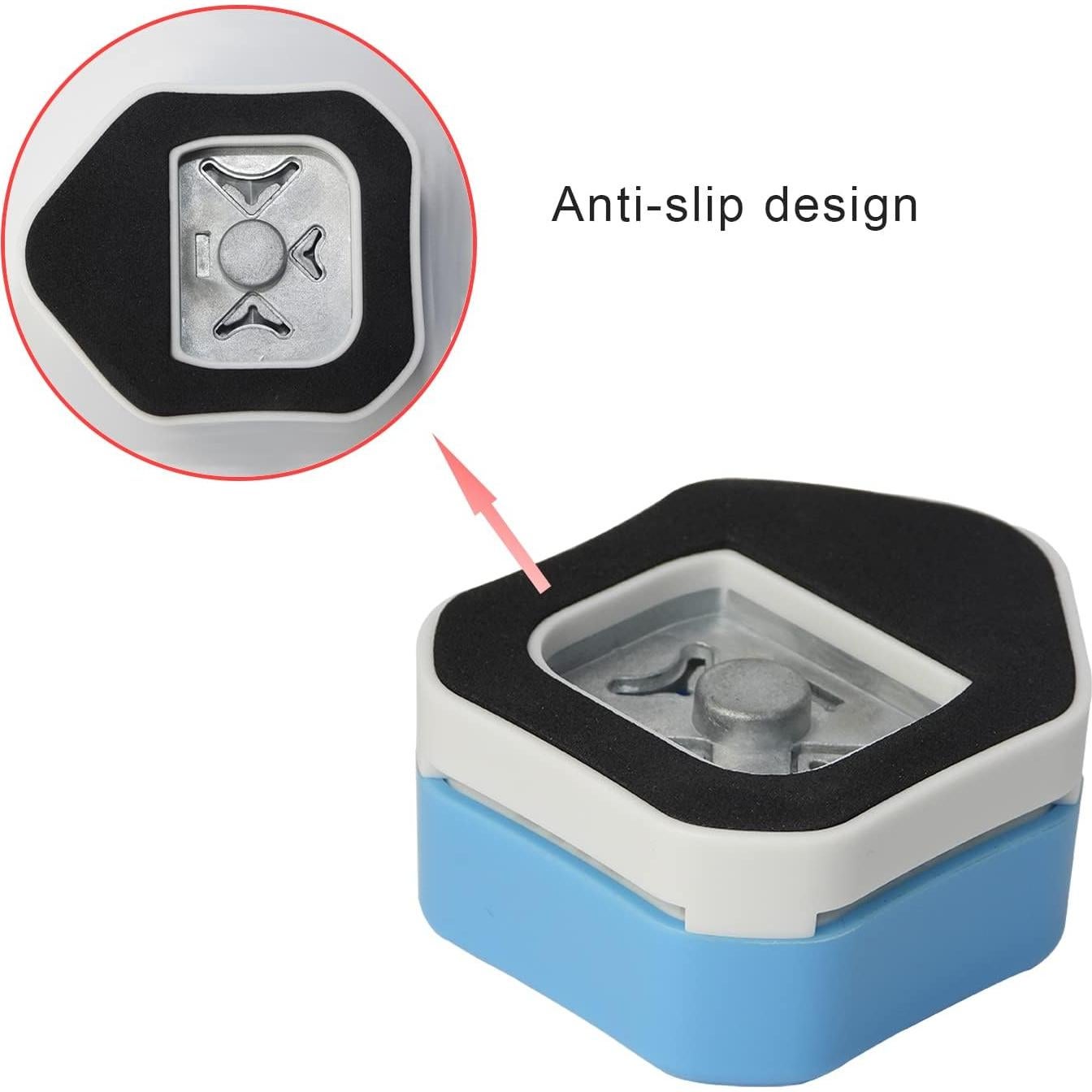 Cortador de Esquinas RAYSON CR05BL 3 en 1 Azul 4mm 7mm 10mm