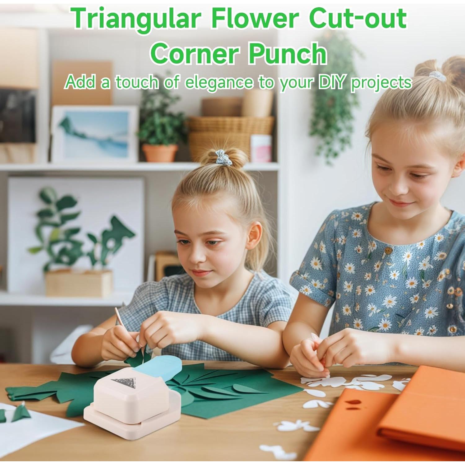 Perforadora de Esquina Tideme LCCP34 para Manualidades en Papel