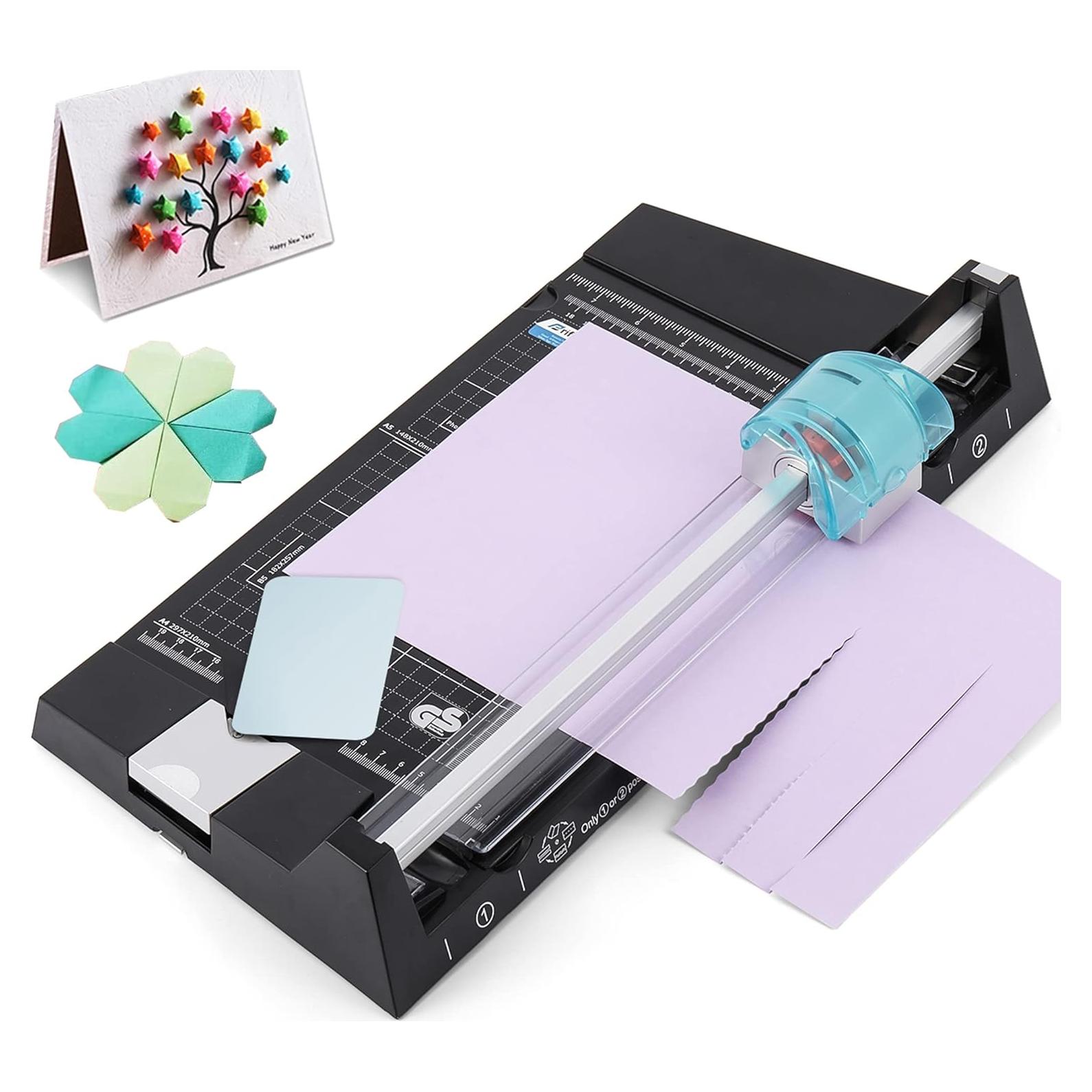 Cortadora de Papel Rotativa Frifreego 30 cm 5 Cuchillas Multifuncional