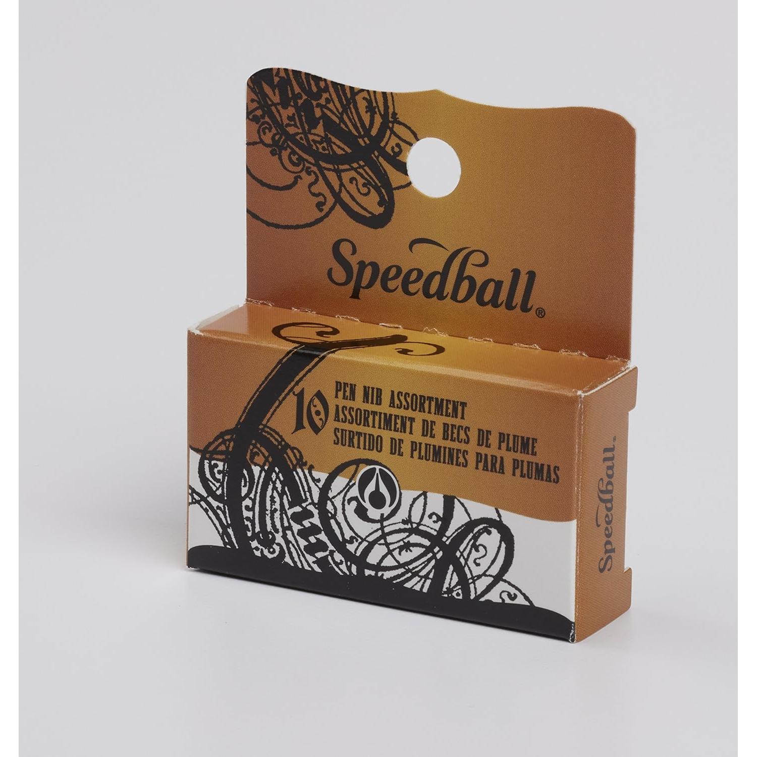 Conjunto de 10 Puntas de Pluma Speedball 30710 para Caligrafía