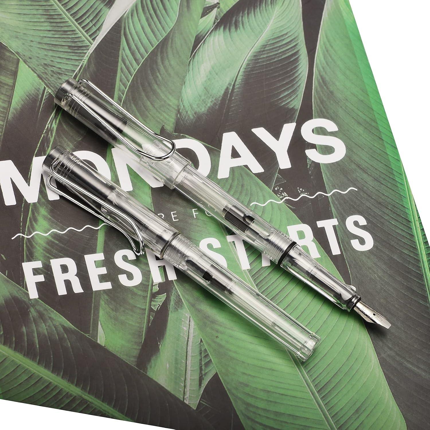 Conjunto de Plumas de Caligrafía Lanxivi 6 Tamaños Punta Ancha