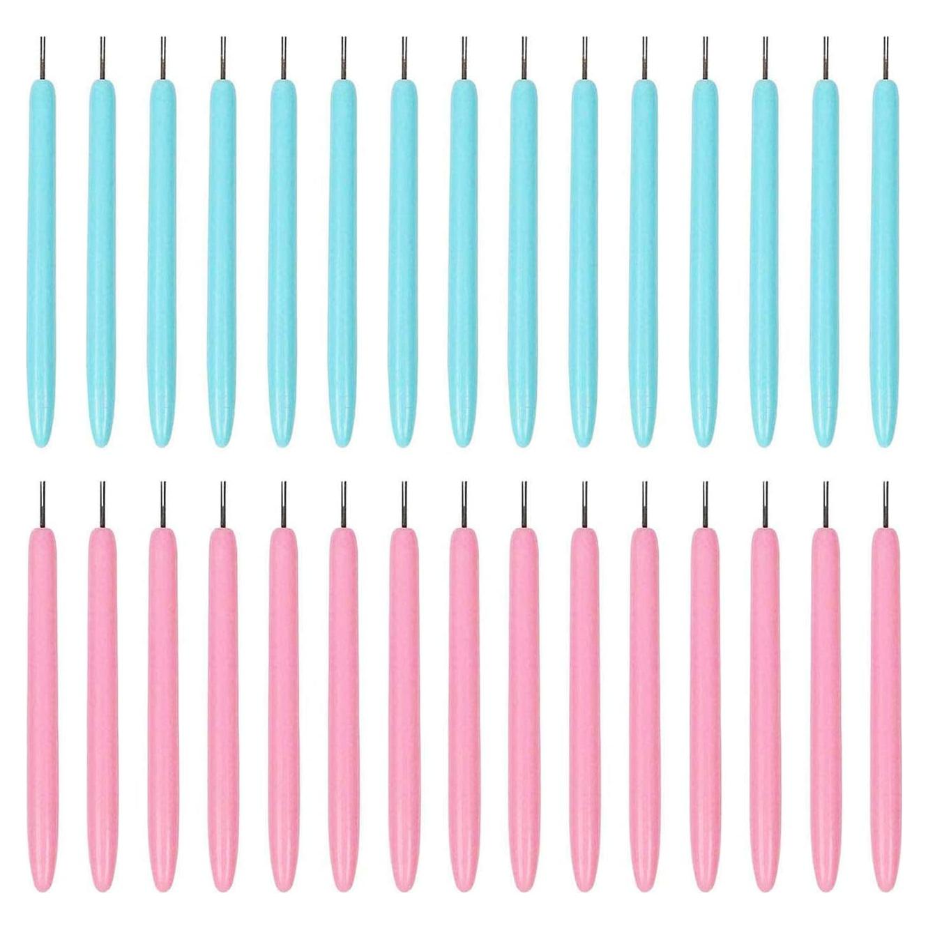 30 Piezas Herramientas de Enrollado de Papel Hamineler