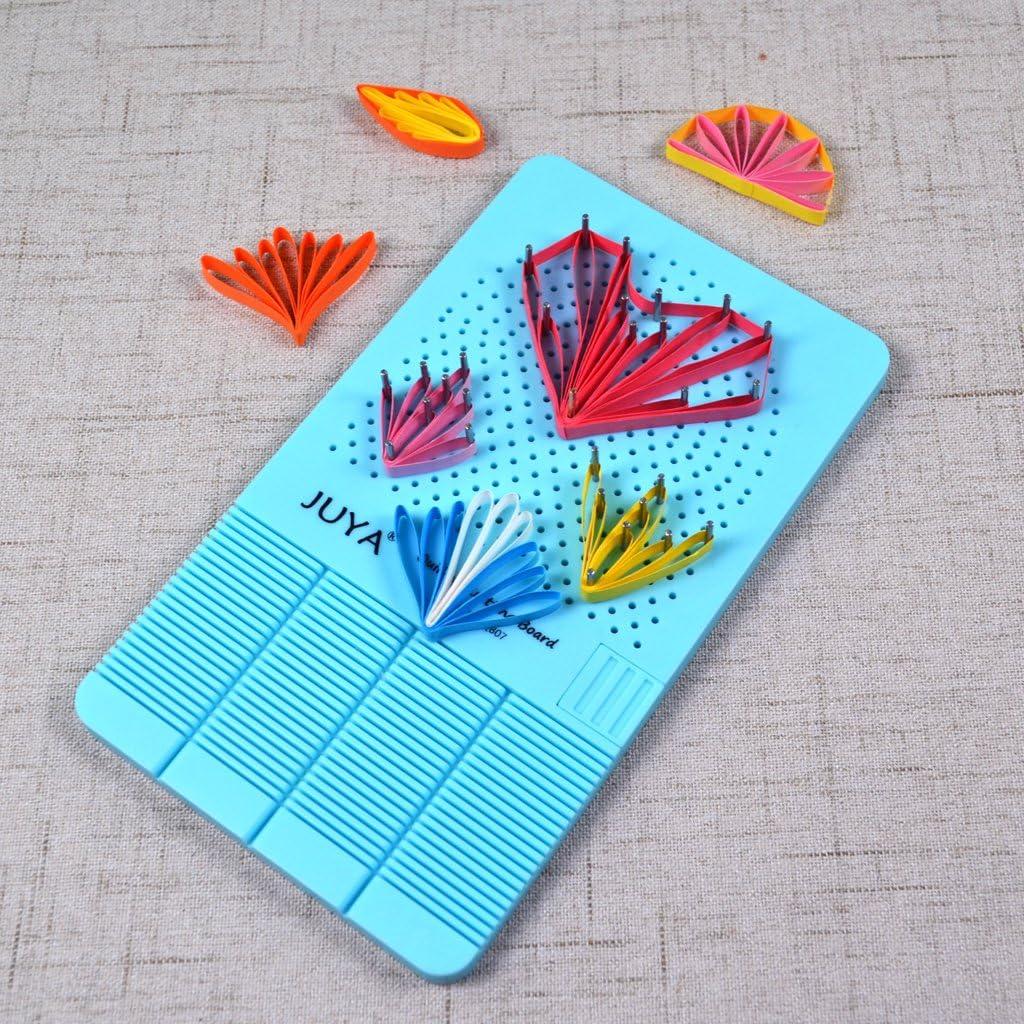 Tablero de Tejido Quilling JUYA con Almacenamiento y 30 Varillas