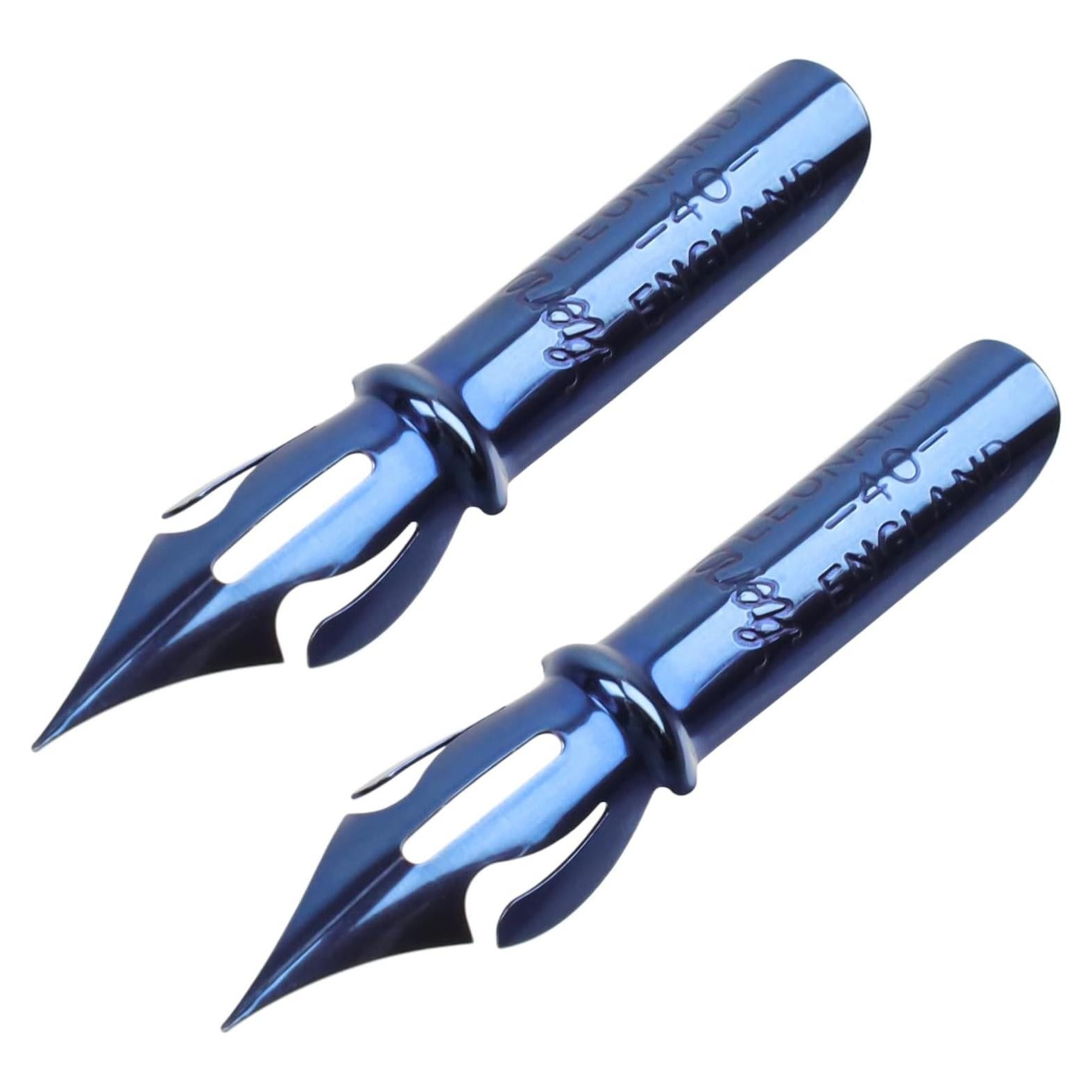 Set de 2 Plumas de Cómic Mewutal Punta Afilada 0.3mm Azul
