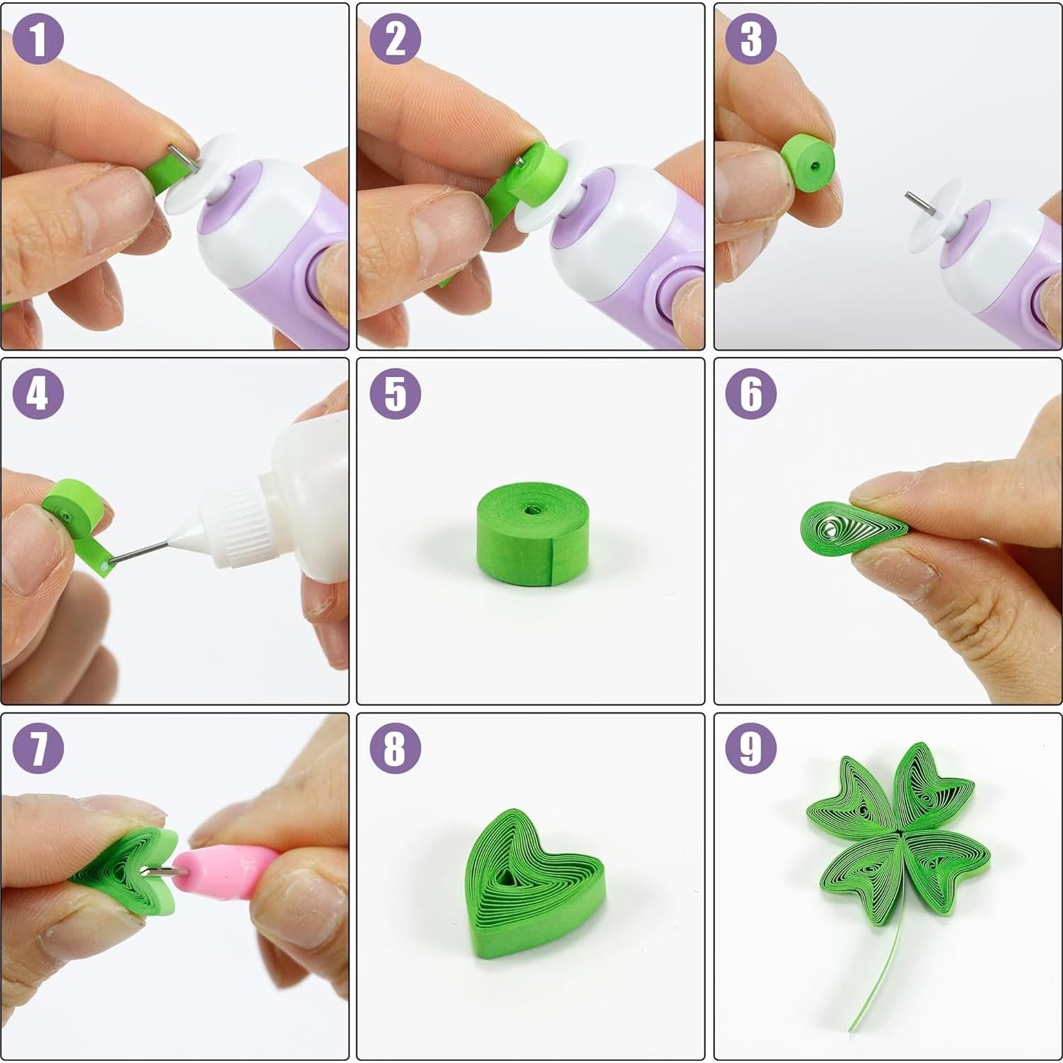 Herramienta de Quilling Eléctrica 2 en 1 YURROAD 10mm