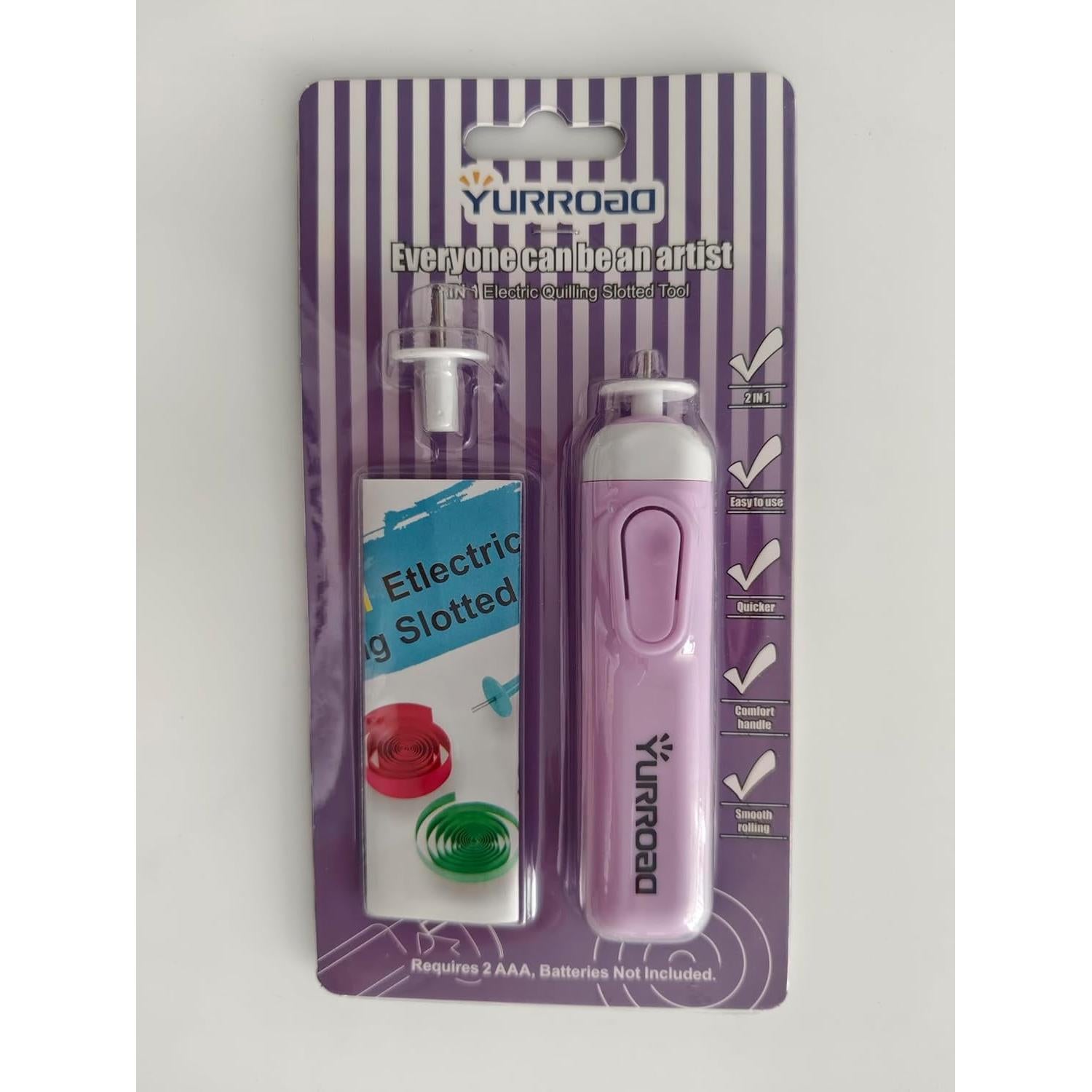 Herramienta de Quilling Eléctrica 2 en 1 YURROAD 10mm