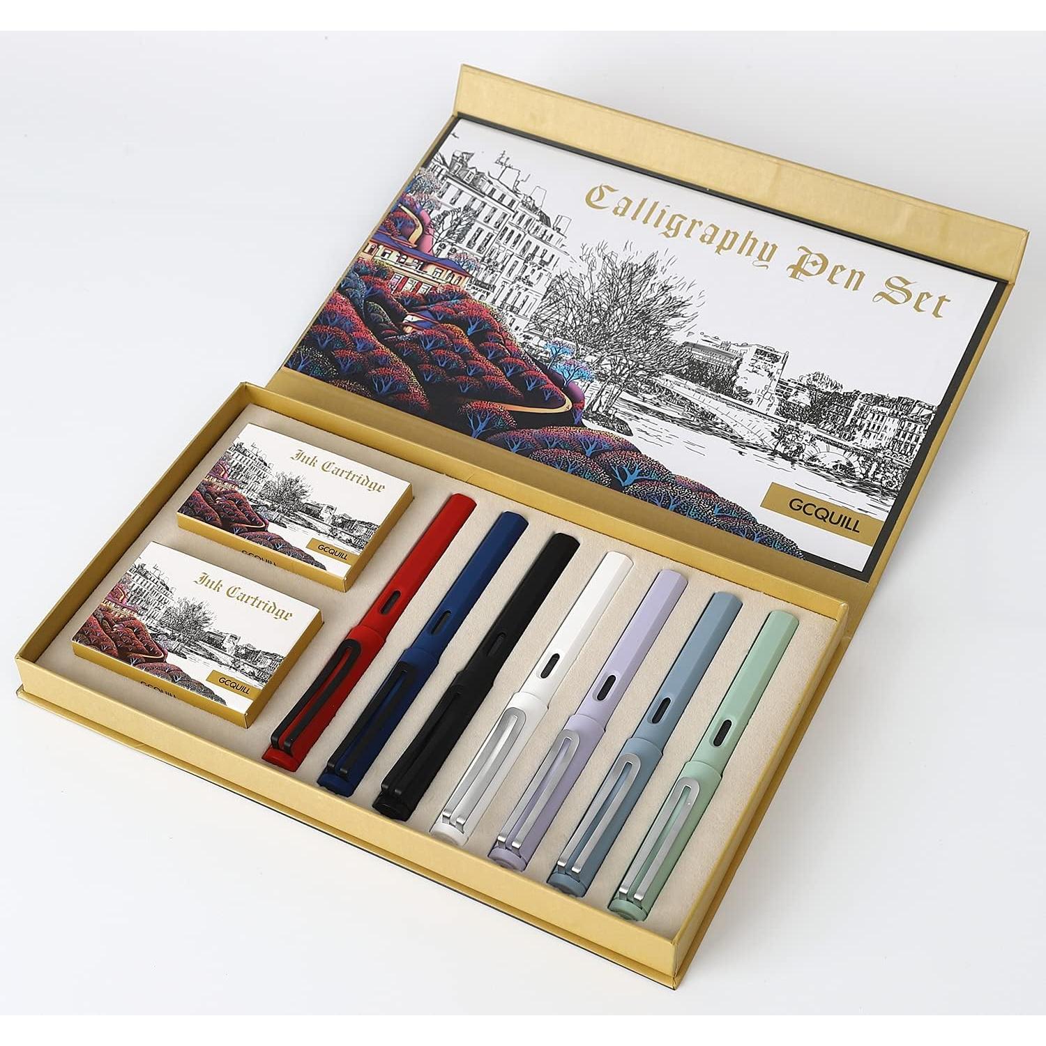 Juego de Plumas de Caligrafía GC QUILL MU-09 - 54 Piezas