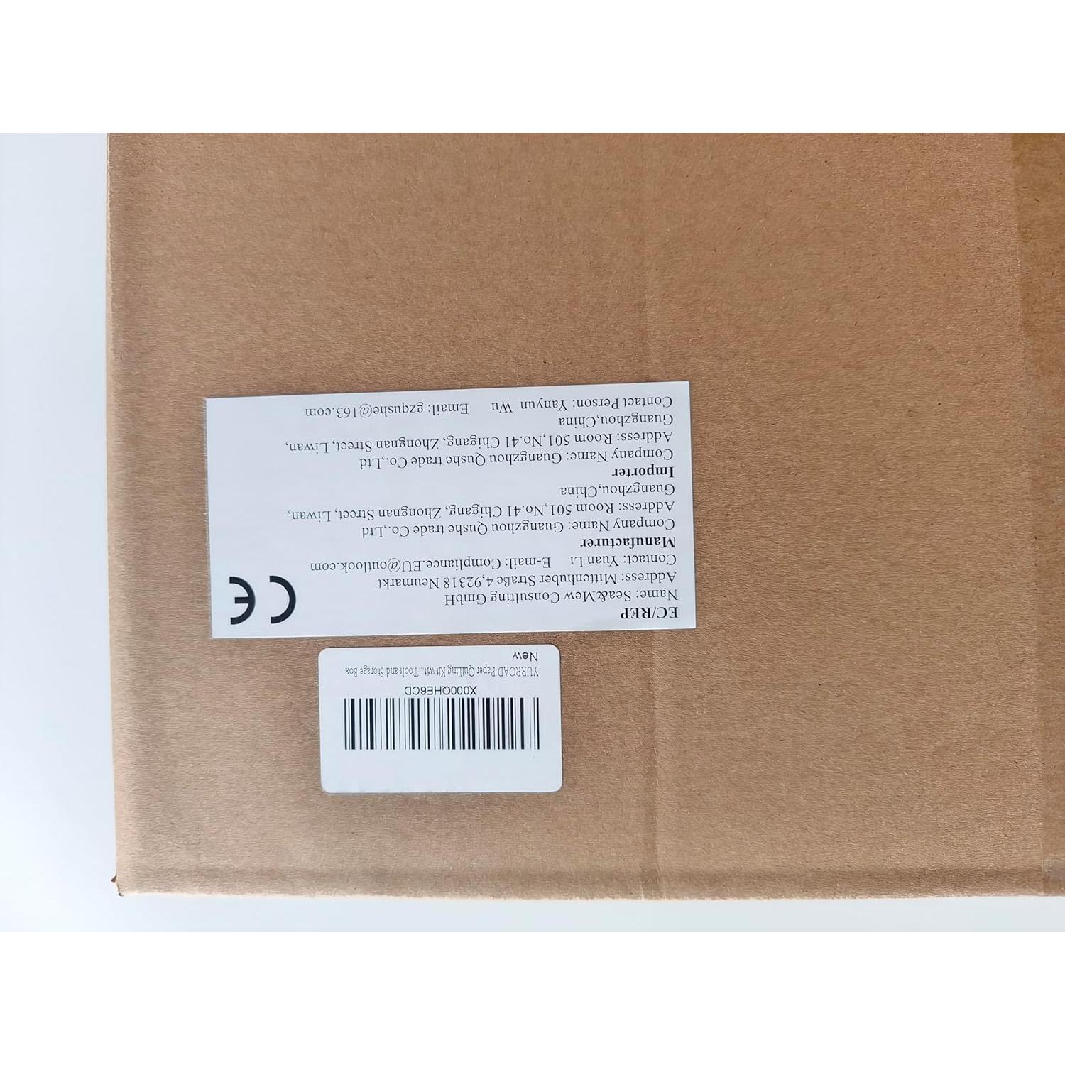 Kit de Quilling Completo YURROAD 1740 Tiras 3mm 5mm 10mm