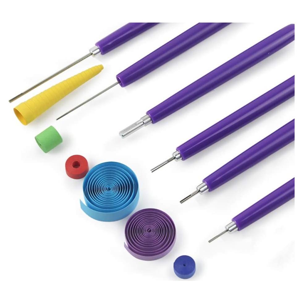 Kit de Herramientas de Filigrana YURROAD 6PCS - Púrpura