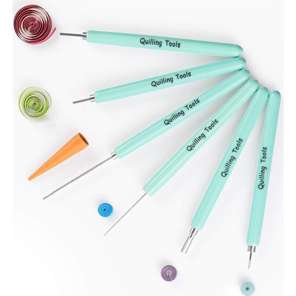 Kit de Herramientas de Quilling MDLUU con Estuche 6 Piezas