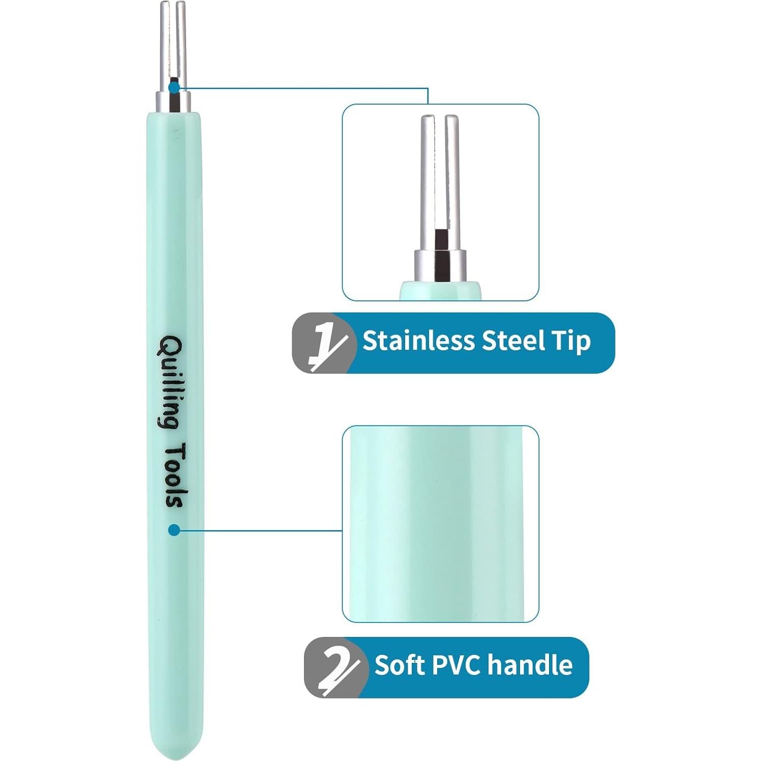 Kit de Herramientas de Quilling MDLUU con Estuche 6 Piezas