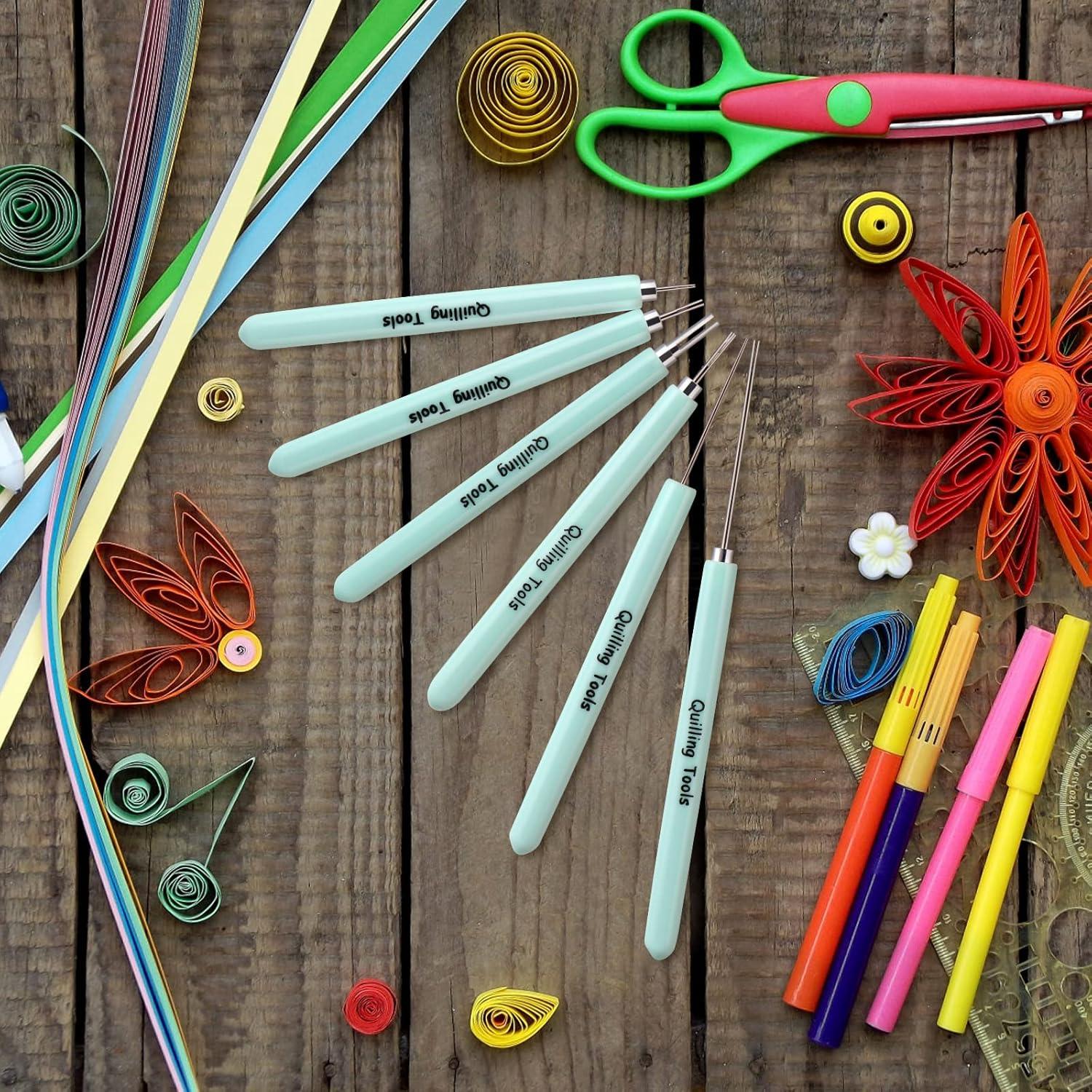 Kit de Herramientas de Quilling MDLUU con Estuche 6 Piezas