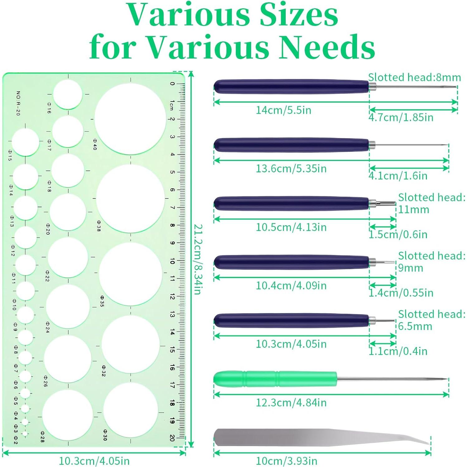 Kit de Herramientas de Quilling Bewudy - 8 Piezas, Variados