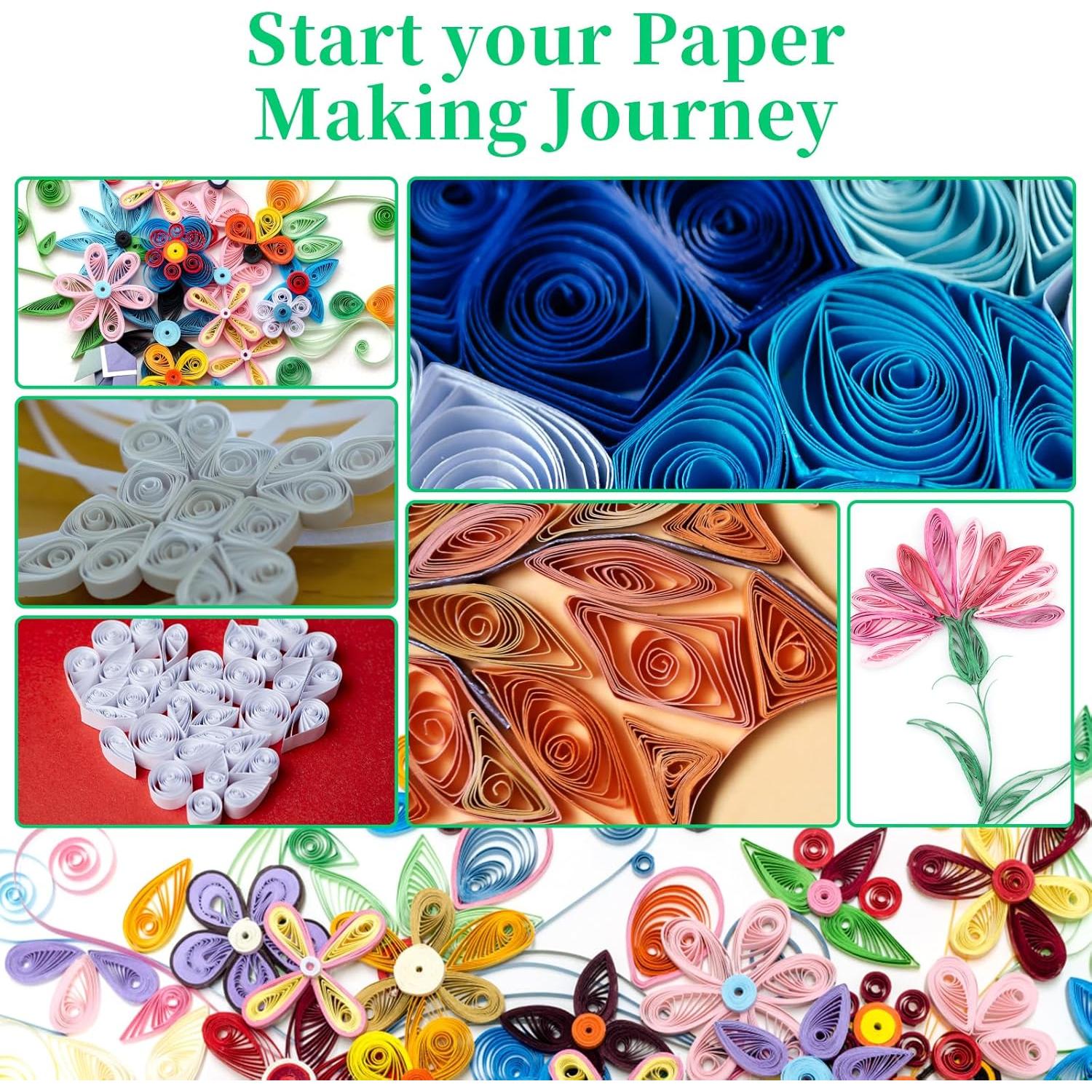 Kit de Herramientas de Quilling Bewudy - 8 Piezas, Variados