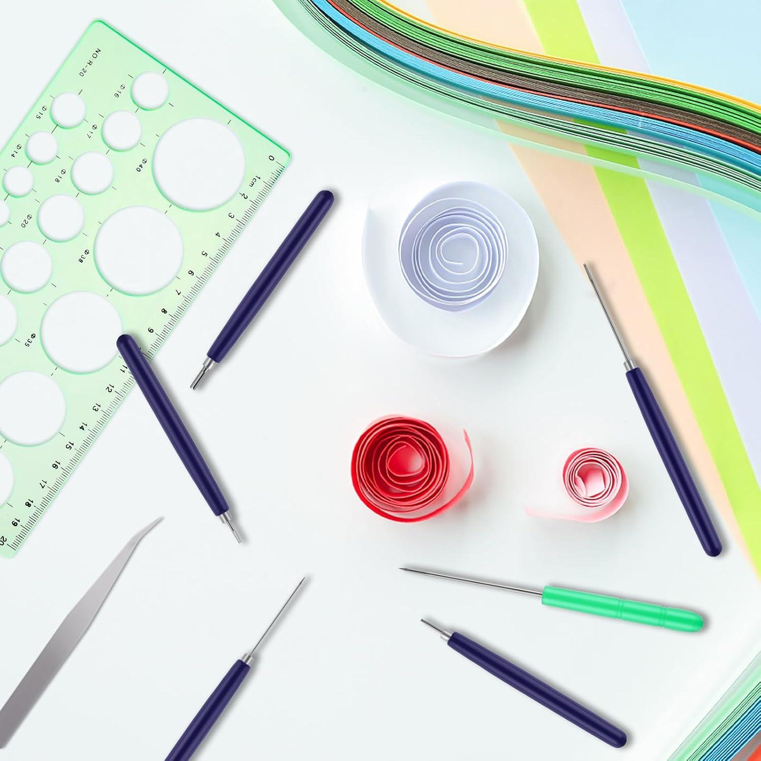 Kit de Herramientas de Quilling Bewudy - 8 Piezas, Variados