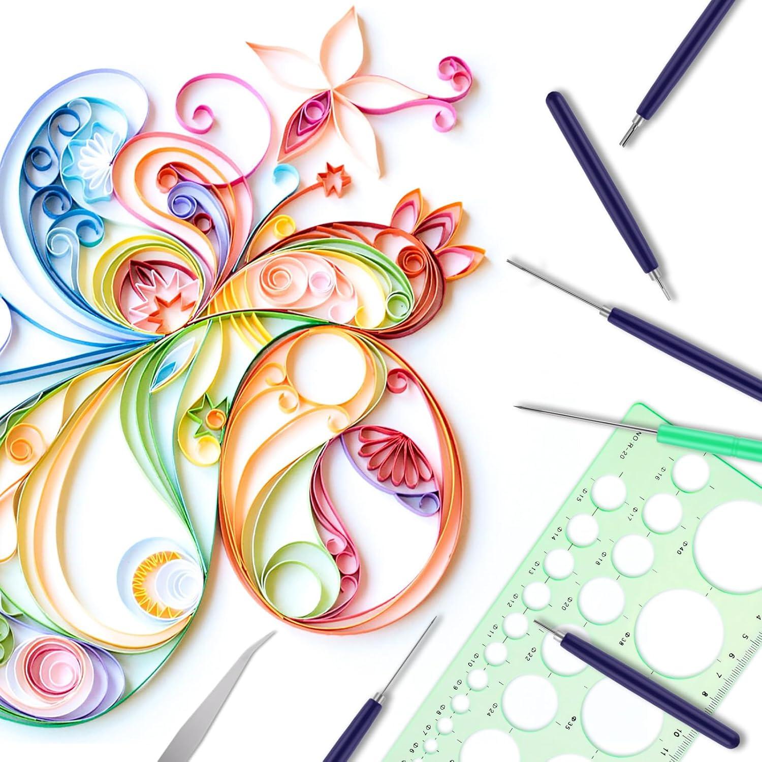 Kit de Herramientas de Quilling Bewudy - 8 Piezas, Variados