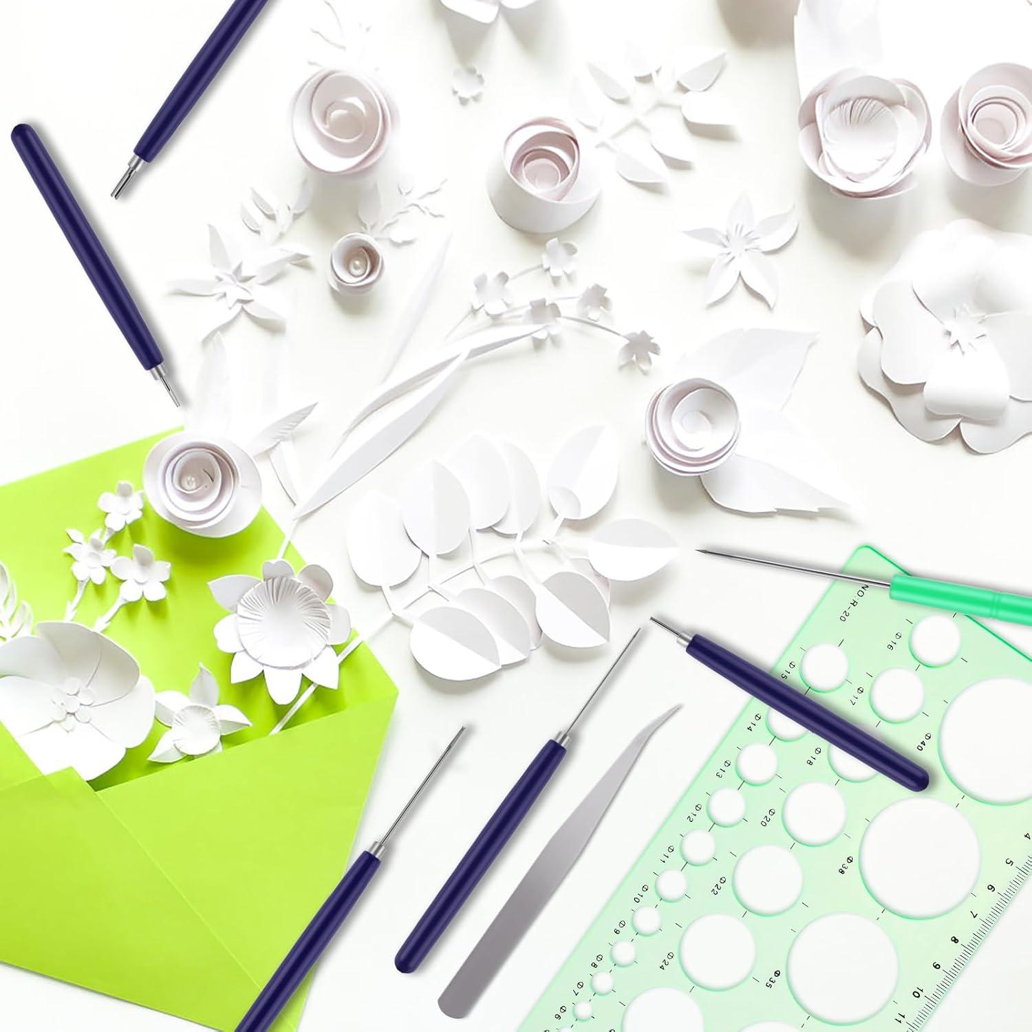 Kit de Herramientas de Quilling Bewudy - 8 Piezas, Variados