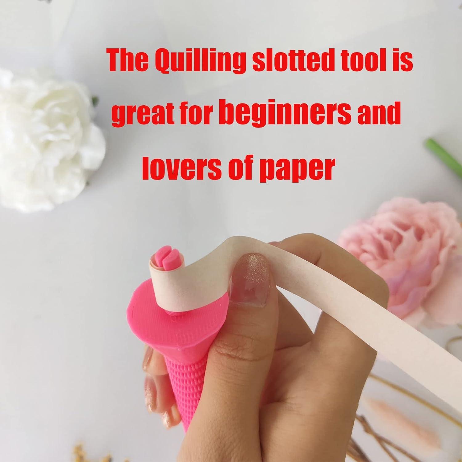 Herramienta de Quilling JILINWEI Rosa para Flores de Papel