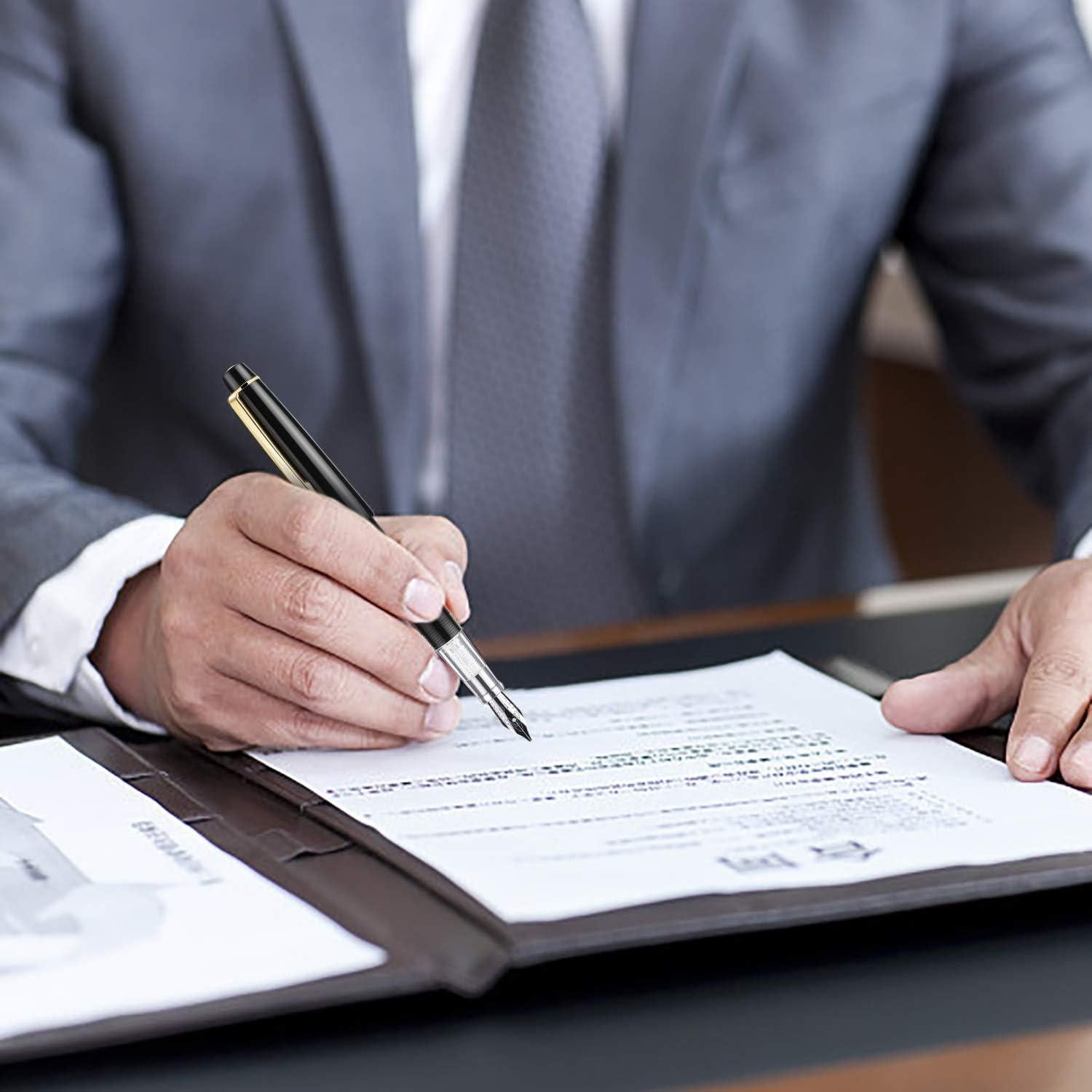 Juego de Caligrafía GC QUILL 42 Piezas con 7 Plumas y 36 Cartuchos