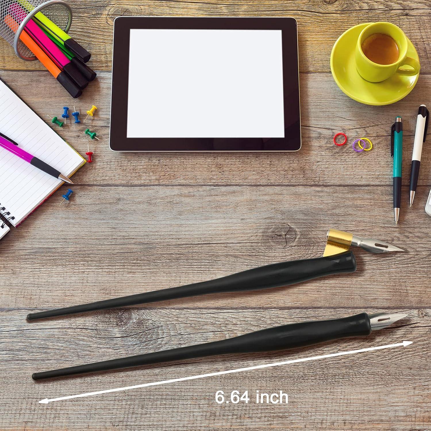 Conjunto de Plumas de Caligrafía Oblicua Zonon 2-en-1 con 8 Puntas