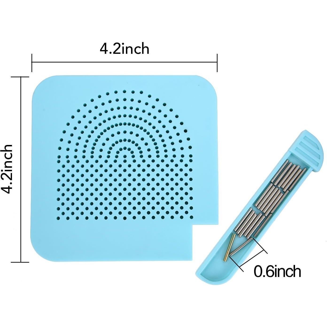 Tablero de Quilling YURROAD con Caja de Almacenamiento Azul