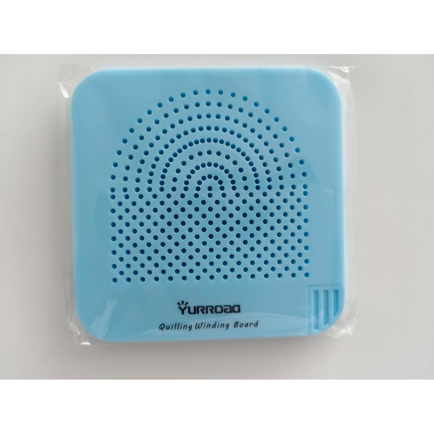Tablero de Quilling YURROAD con Caja de Almacenamiento Azul