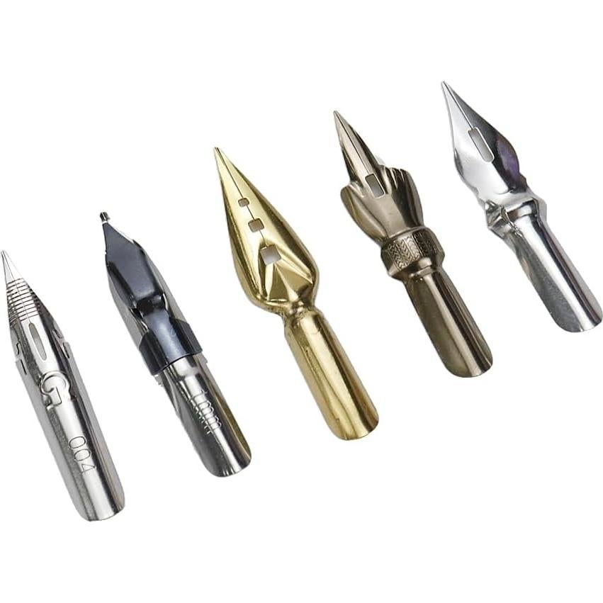 Juego de Soporte de Pluma Caligrafía Meprotal con 5 Puntas