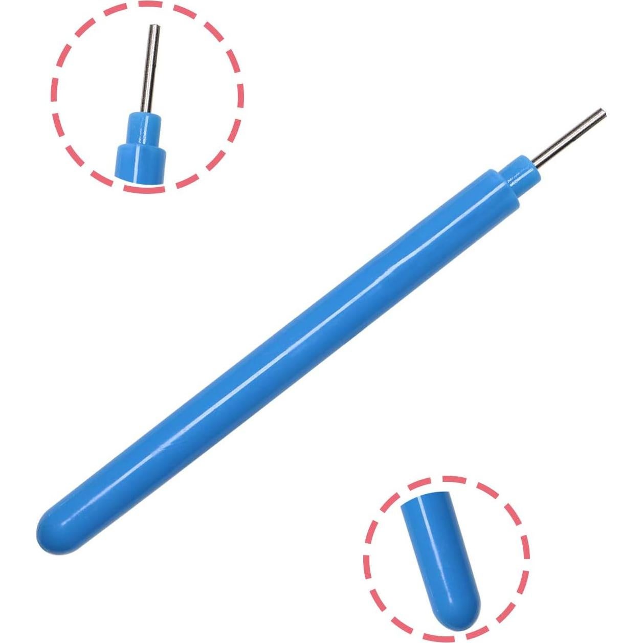 Kit de Quilling Floranea 2 Pcs Herramientas Rosa y Azul