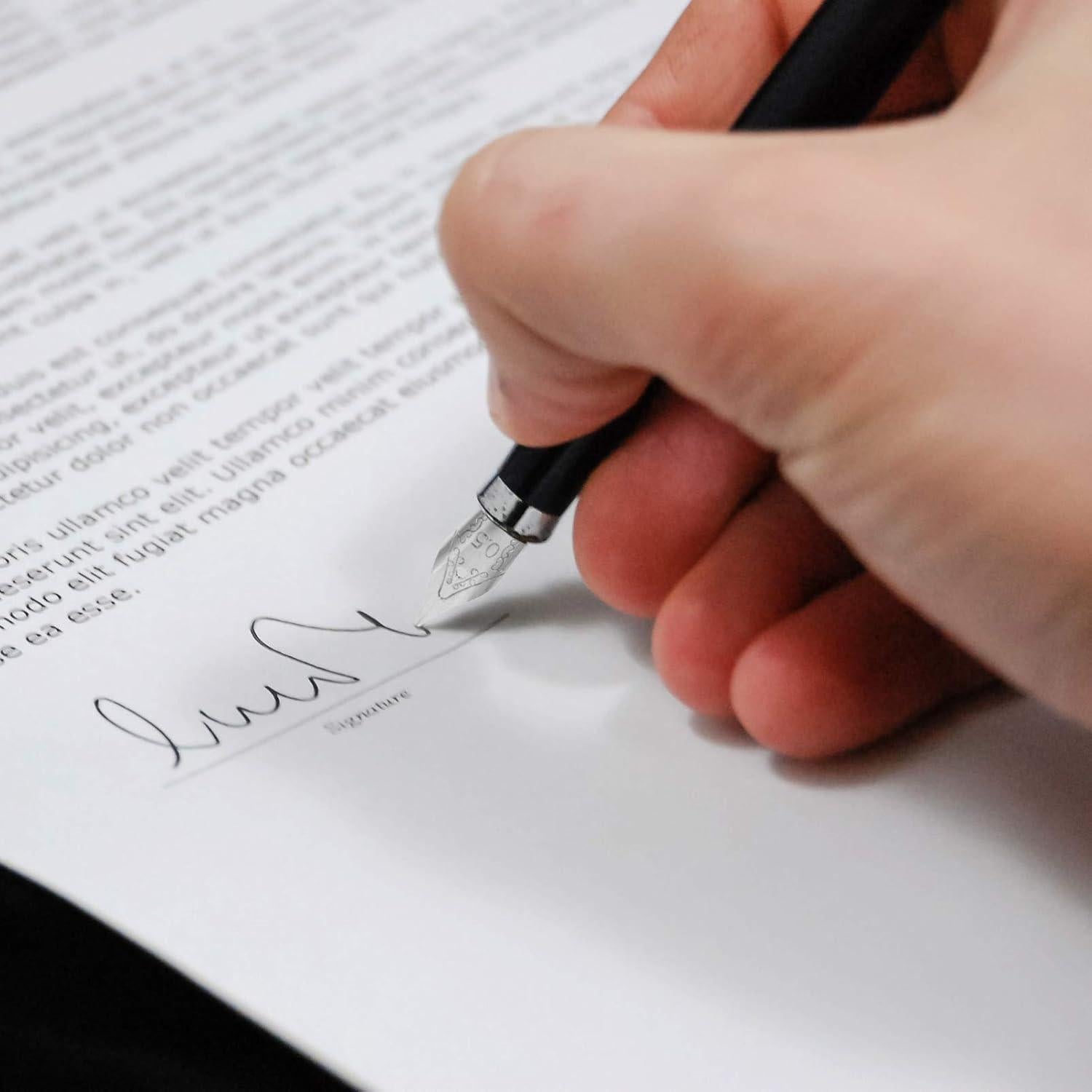 NUOBESTY 30 Puntas de Repuesto para Plumas Fuente Caligrafía