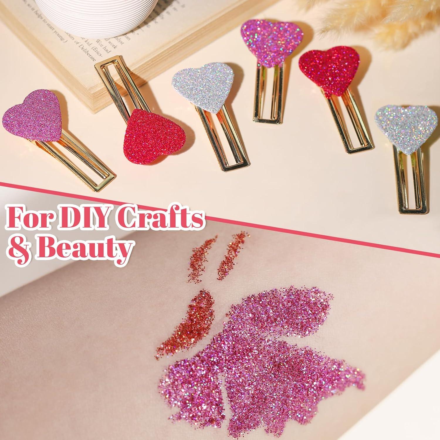 Brillo Fino Holográfico LEOBRO 24 Colores para Manualidades