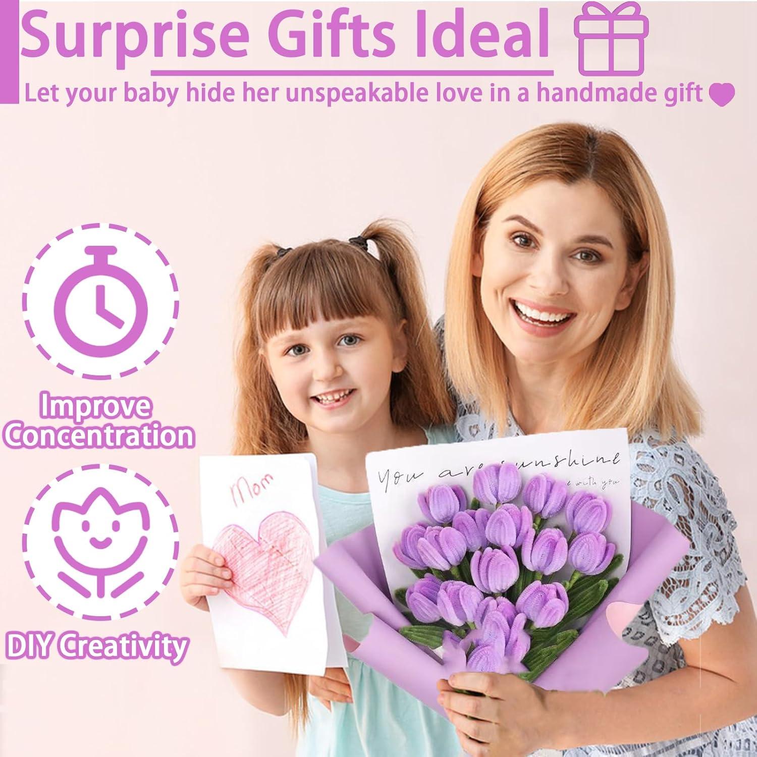 Kit de Manualidades FUNZBO 1200 Piezas para Niños 4-8 Años