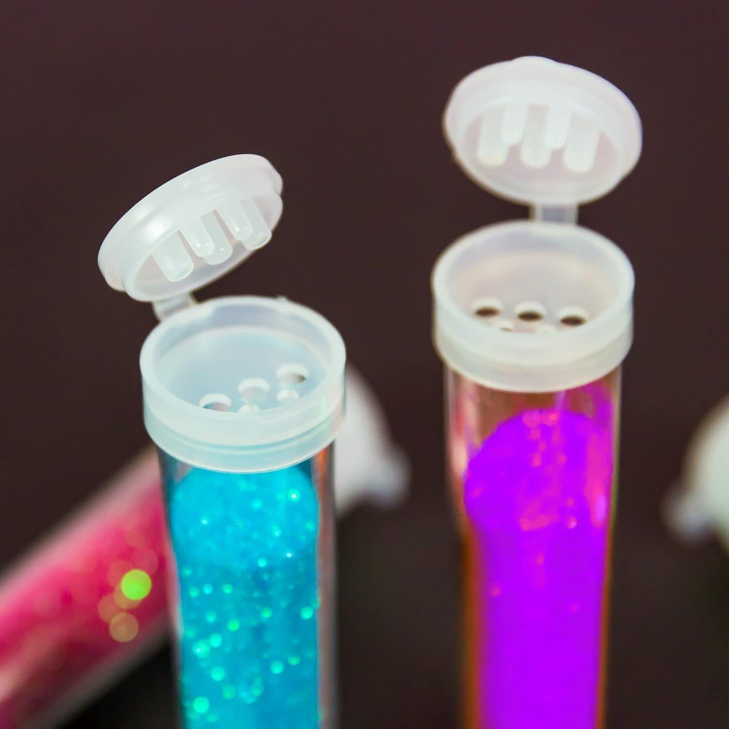 BAZIC Brillo Agitador Neón 30g para Manualidades y Arte