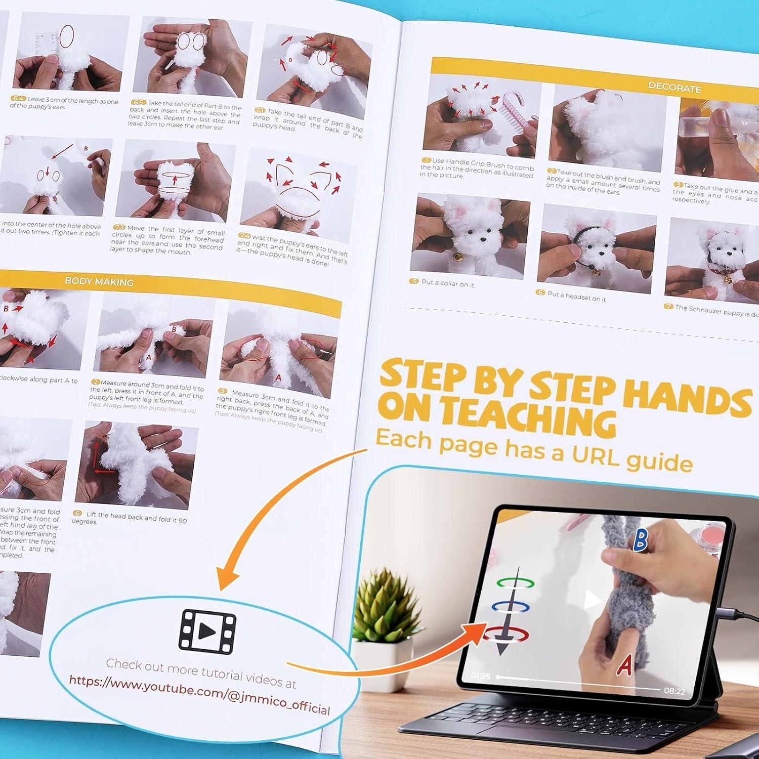 Kit de Manualidades JMMICO 71 Piezas Limpiapipas DIY para Niños