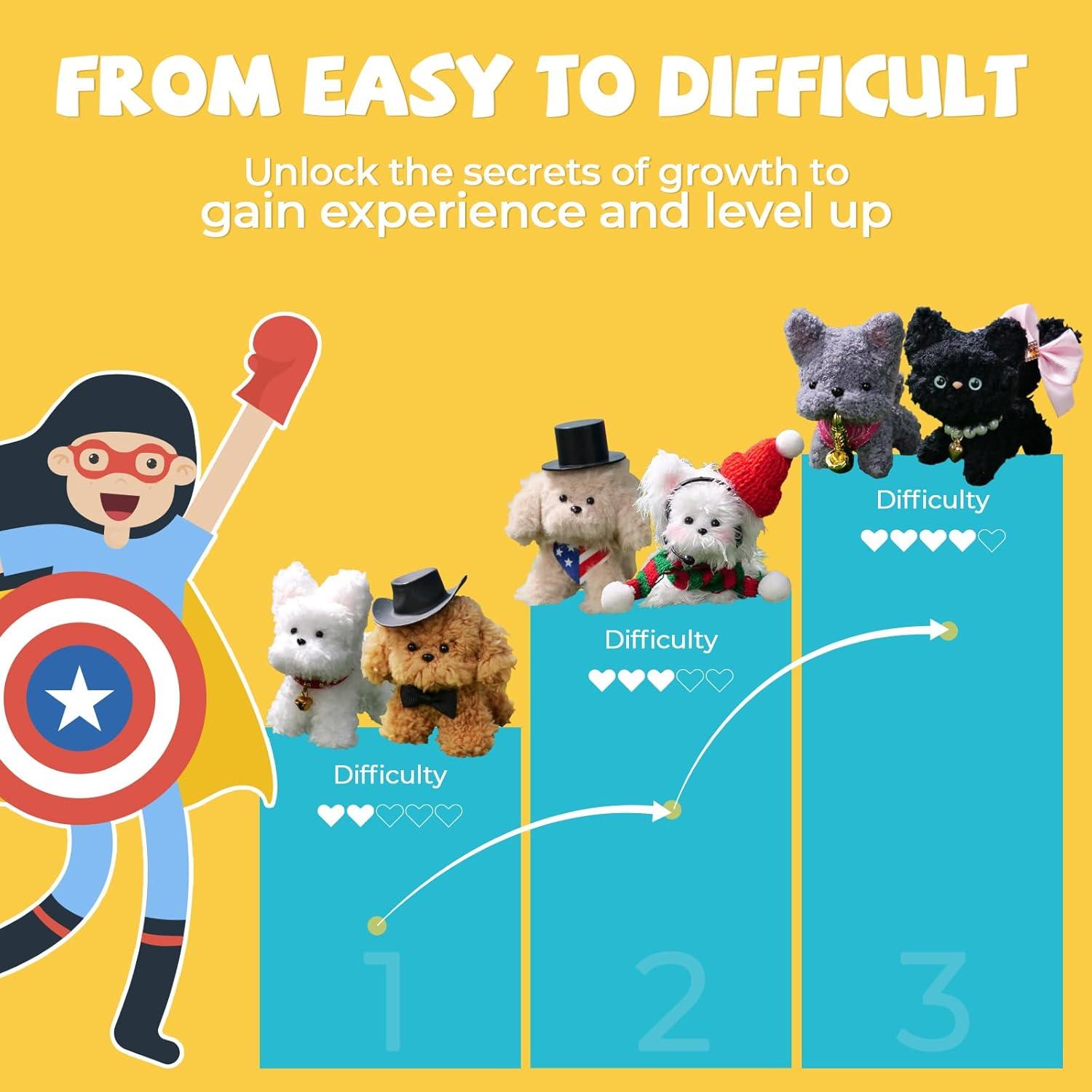 Kit de Manualidades JMMICO 71 Piezas Limpiapipas DIY para Niños