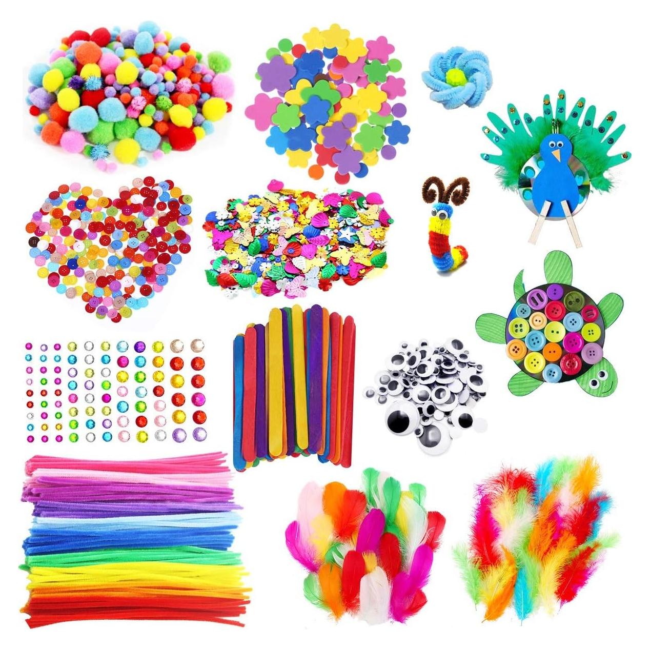 Kit de Manualidades CH HAICHENG 1900 Piezas para Niños