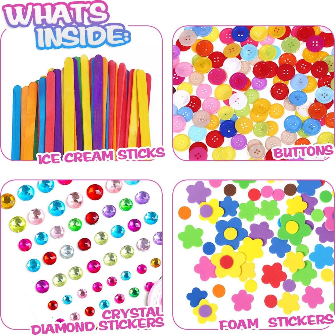 Kit de Manualidades CH HAICHENG 1900 Piezas para Niños