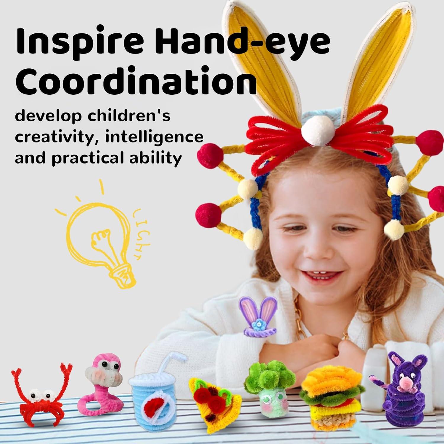 Limpiapipas Chenille ESUOHYM 230 Piezas 20 Colores 30 cm