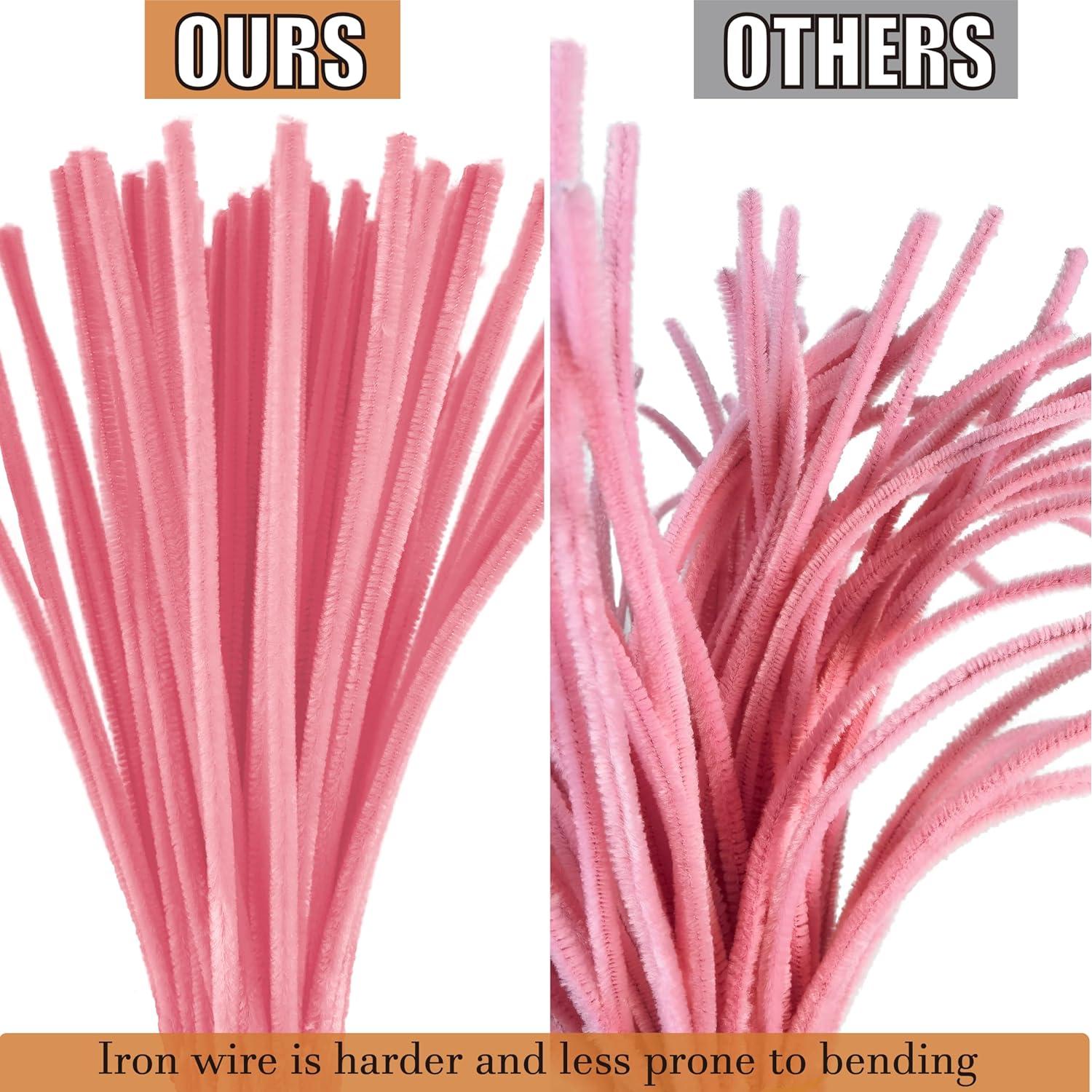 Limpiapipas Chenille ESUOHYM 230 Piezas 20 Colores 30 cm