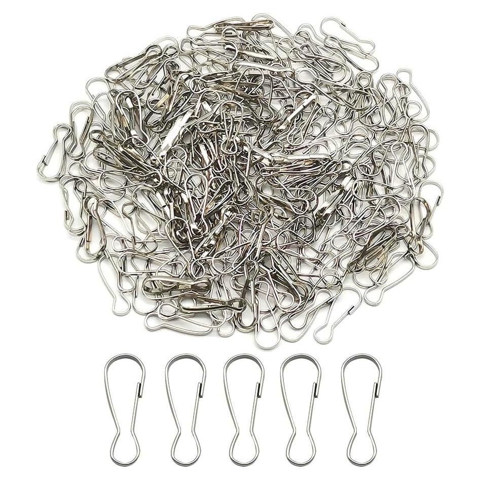 Gancho de Lanyard de Resorte de Metal Alamic 250 Piezas