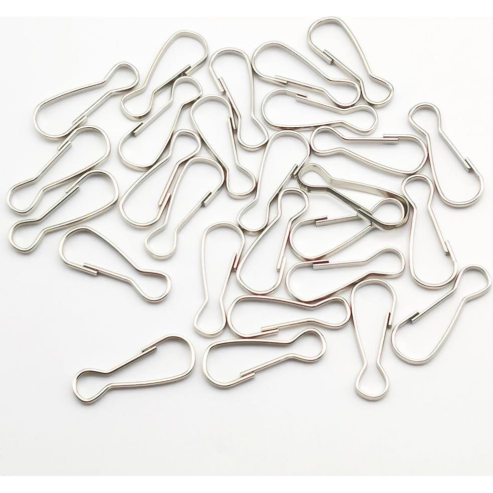 Gancho de Lanyard de Resorte de Metal Alamic 250 Piezas