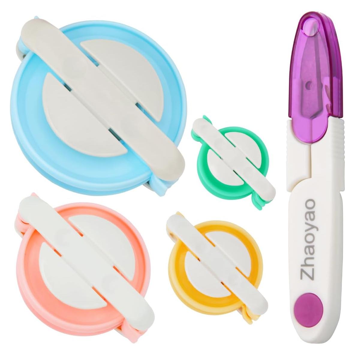 Set de Makers de Pompones Zhaoyao 4 Tamaños con Tijeras