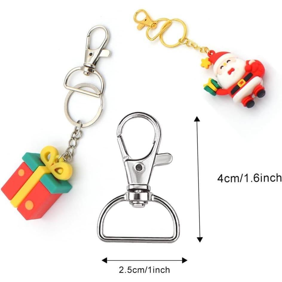 Ganchos de Cierre Giratorio PEOUWNES 40 Piezas 4 cm