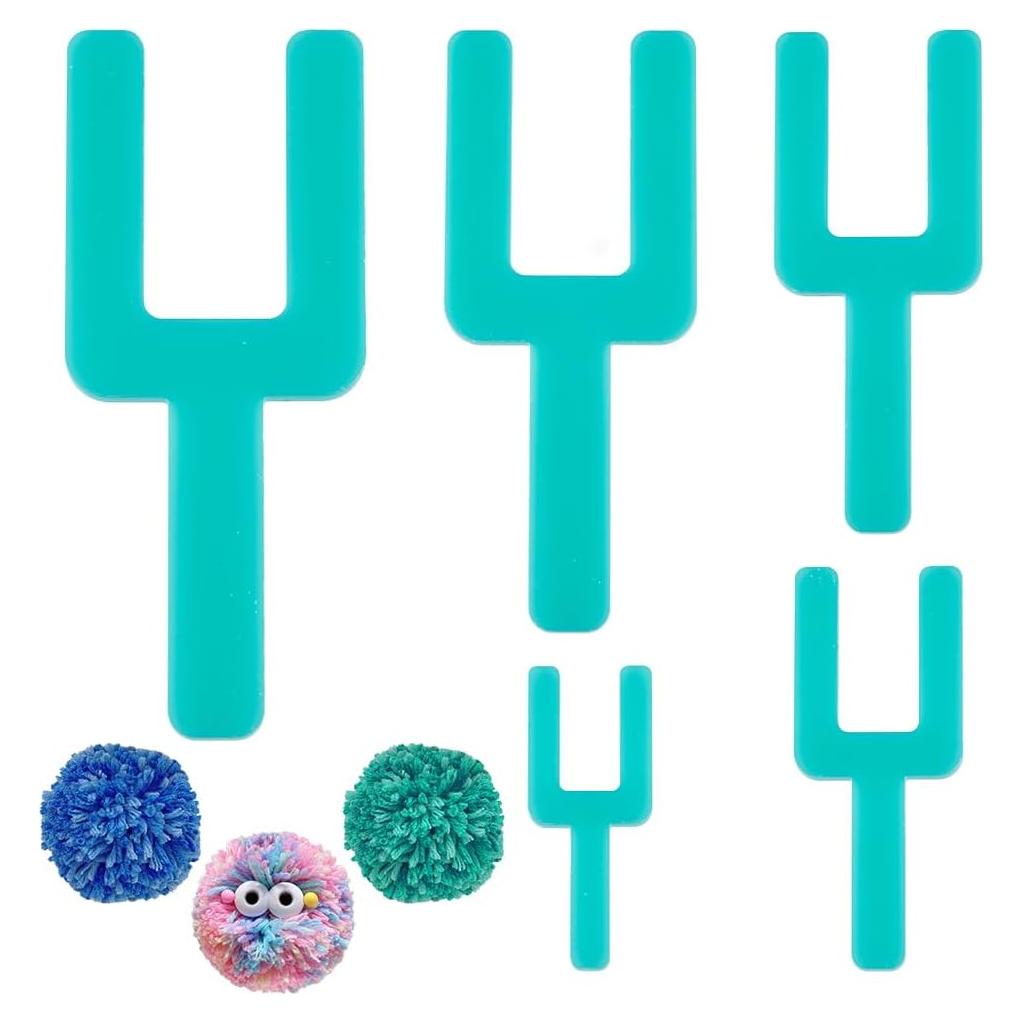 Fabricante de Pompones Acrílico BENECREAT 5 Piezas 30-70mm