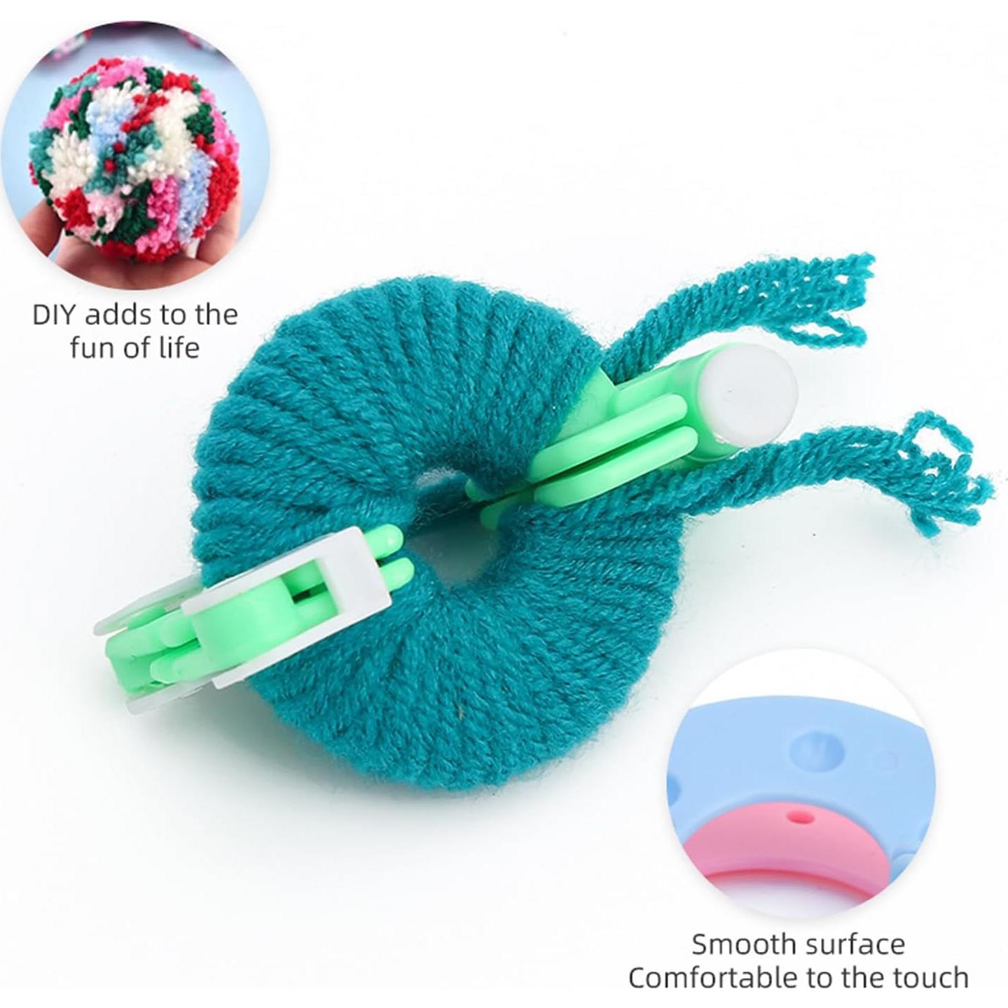 Juego de Herramientas para Hacer Pompones ArrErr 8 Piezas